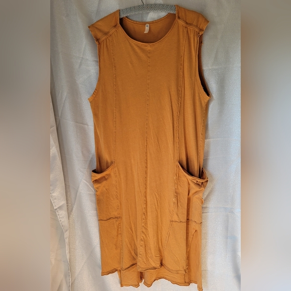 Free People Movement Dress with Low Pockets Pullover Maxi - Picture 1 of 16
